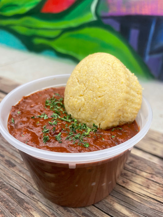 Vegan Chili with Corn bread