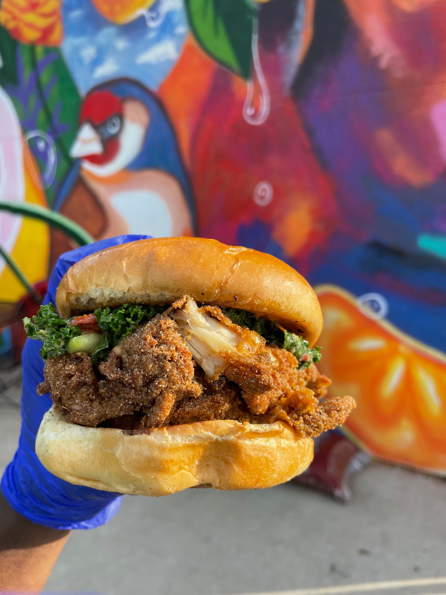 Mushroom Sandwich